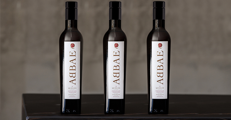 Aceite de oliva virgen extra Abbae de Queiles, tercer premio en el certamen Mario Solinas