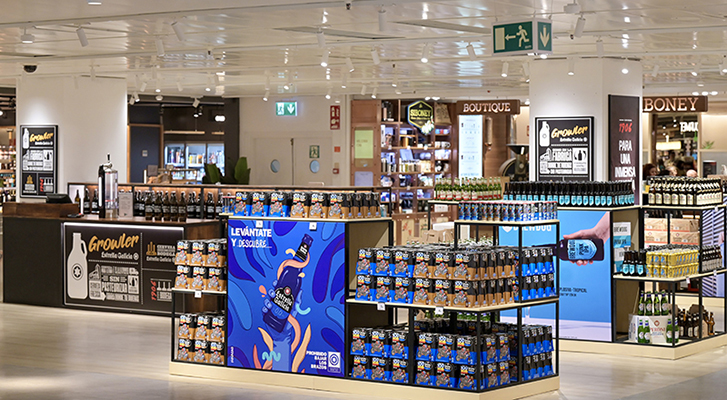 estrella galicia corte inglés