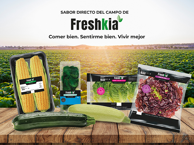 Freshkia lanza su nuevo surtido de 35 vegetales frescos directos del campo