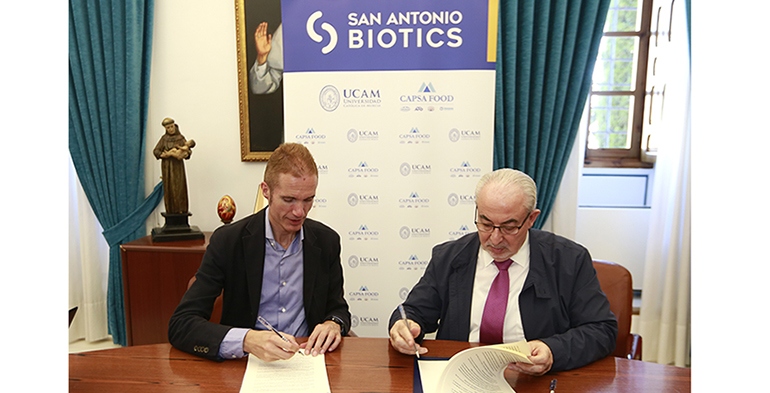Capsa Food y la UCAM de Murcia crean la empresa San Antonio Biotics para investigar nuevas cepas probióticas