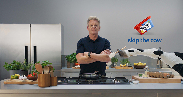 Tulipán y Gordon Ramsay lanzan la campaña “Skip the Cow”