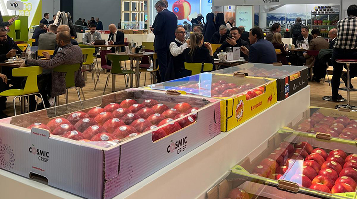 Las manzanas ecológicas y de calidad sacan su jugo en Biofach y Fruit Logística