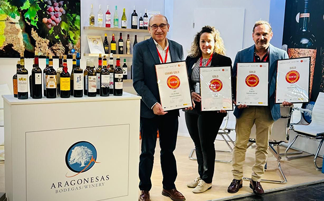 Bodegas Aragonesas triunfa en Prowein: vencedora en los Wines From Spain