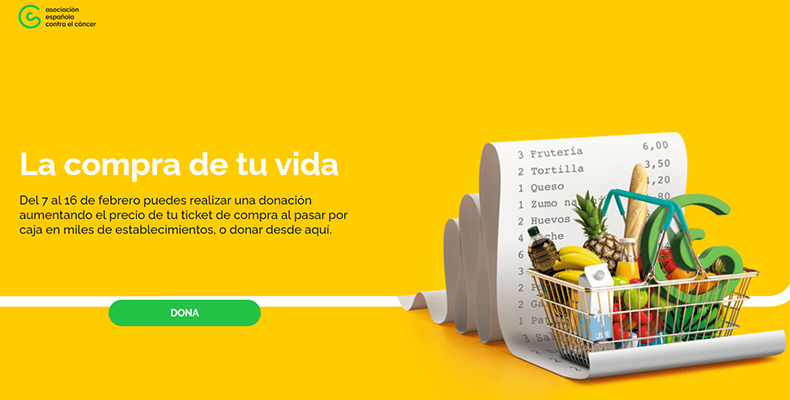 la compra de tu vida, campaña cáncer