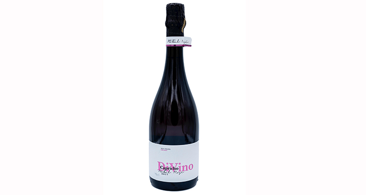 Espumoso rosado Capricho DiVino Brut Nature