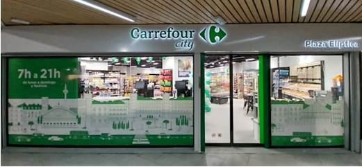 Carrefour abre su primer supermercado en el Metro de Madrid