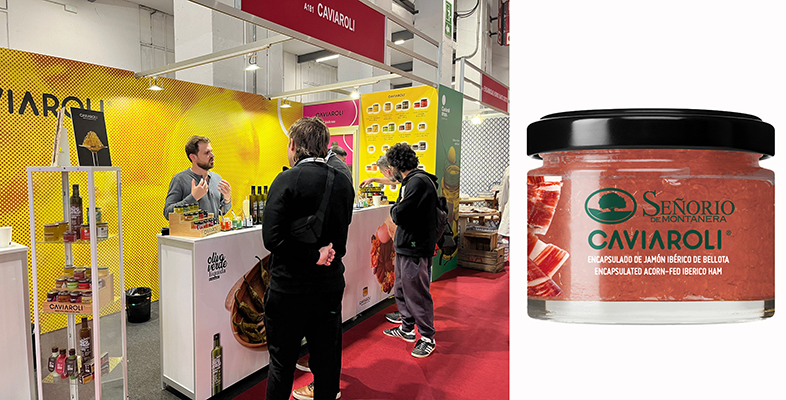 Las nuevas Perlas de Jamón Ibérico de Caviaroli triunfan en el Gastronomic Forum Barcelona