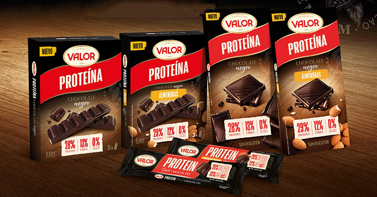 Chocolate negro con alto contenido en proteína - Retail Actual
