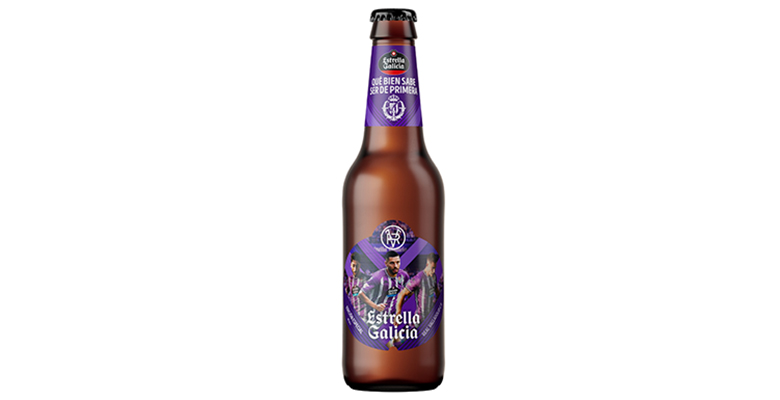 Real Valladolid en Primera División: Estrella Galicia celebra su vuelta con una edición especial