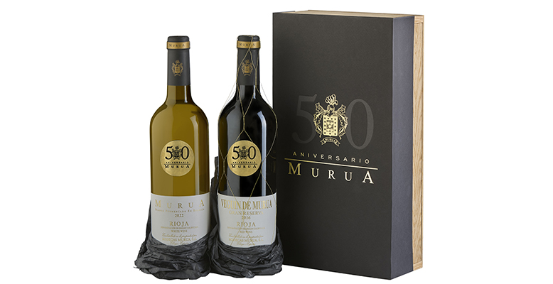 Bodegas Murua celebra su 50 aniversario con dos de sus vinos más exclusivos en estuche de edición limitada