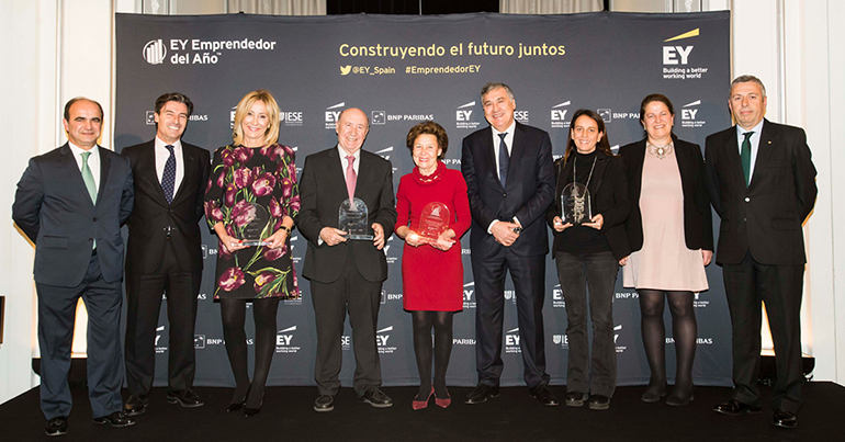 Responsables de Galletas Gullón, Cárnicas Tello y Megino, finalistas por Zona Centro al Premio Emprendedor del Año de EY