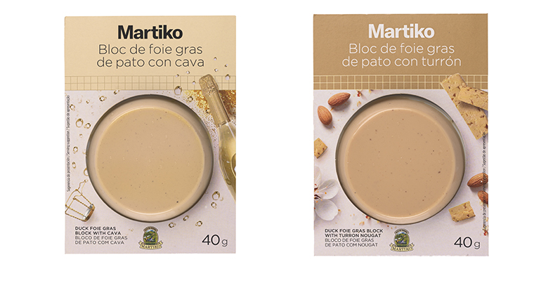 Solomillos de salmón y blocs de foie de pato: las novedades de Martiko para esta Navidad