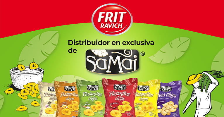 Frit Ravich, distribuidor exclusivo de la marca ecuatoriana de sancks Samai