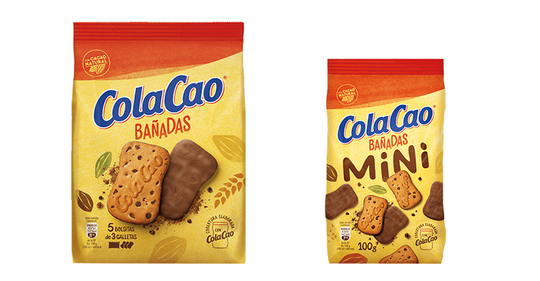 Galletas ColaCao bañadas en cacao y con pepitas chocolate - Retail