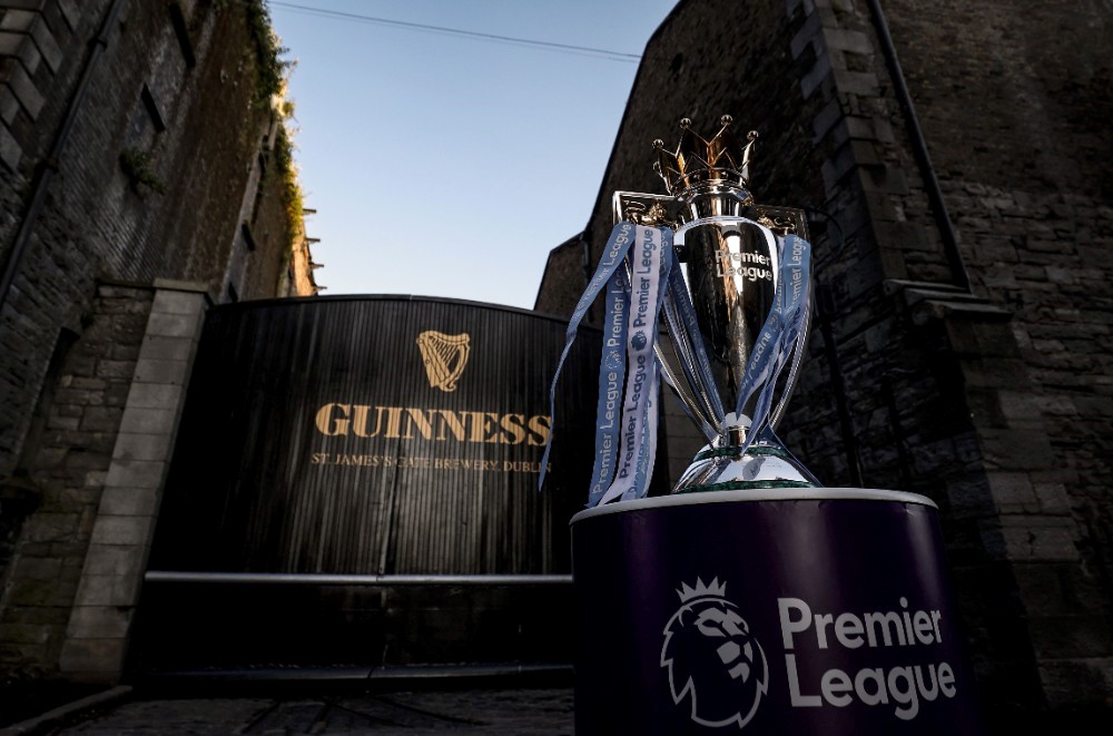 Guinness, cerveza oficial de la Premier League a partir de la temporada 2024/25 