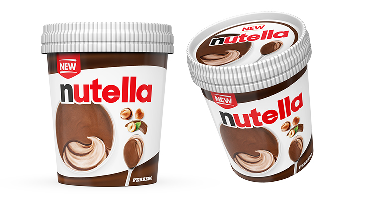 nuevo helado Nutella, Ferrero
