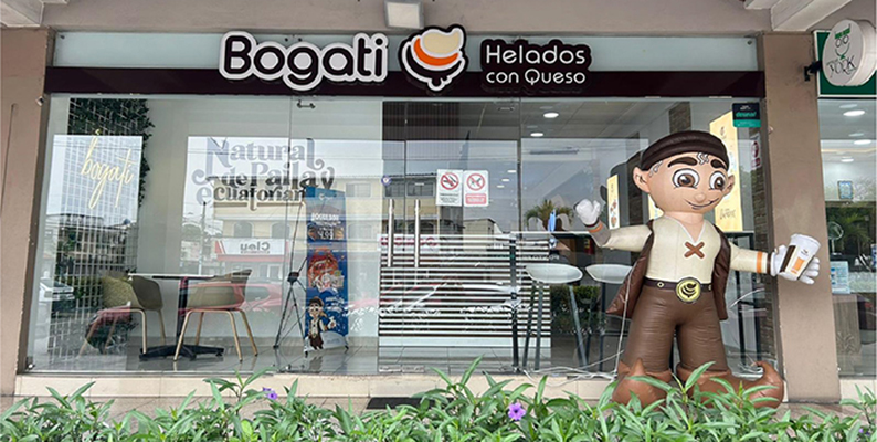 Los helados con queso Bogati aterrizan en España a través del modelo de franquicia