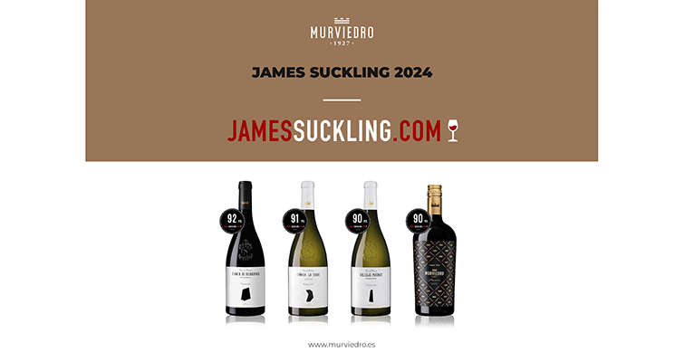 Los vinos de Bodegas Murviedro enamoran a James Suckling
