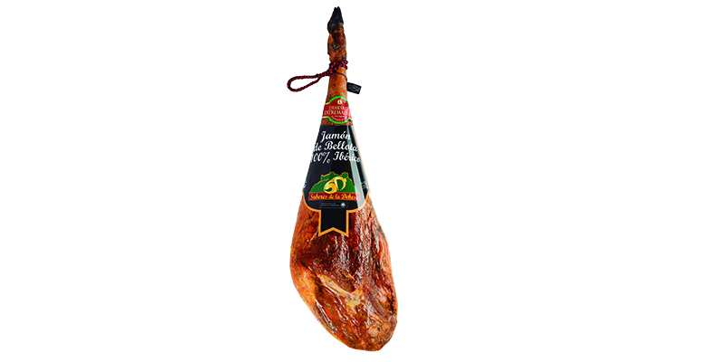  Jamón de Bellota 100% Raza Ibérica con DOP Dehesa de Extremadura