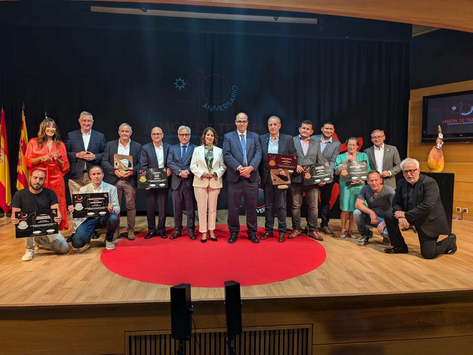 El jamón Arcoiris de Soincar gana la medalla de Oro en el Concurso de Calidad del Jamón de Teruel 2024