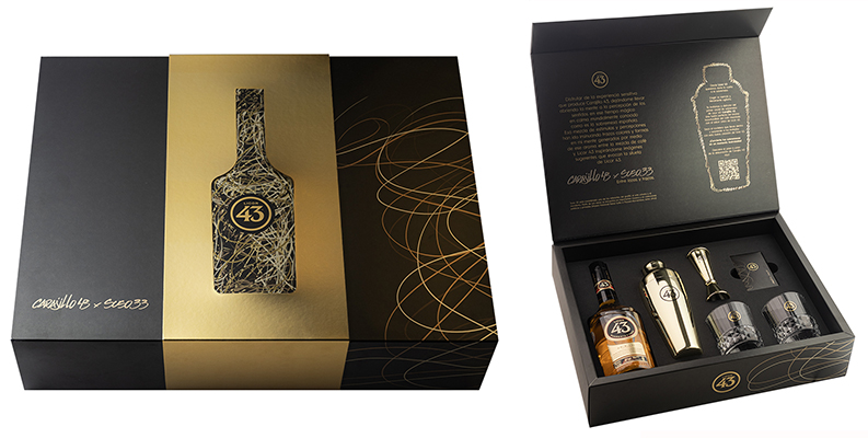 Licor 43, kit Carajillo 43 Navidad