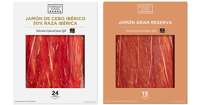 jamón Enrique Tomás en Lidl