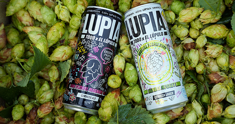 Lupia, nueva marca de cerveza de Hijos de Rivera que recupera el cultivo de lúpulo gallego 