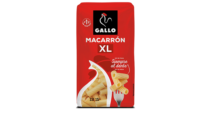 Macarrones XL de Pastas Gallo: tamaño extra grande y siempre al dente