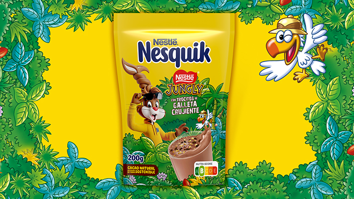 Nesquik Jungly: el sabor de siempre ahora con trocitos de galleta