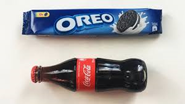 Coca Cola y Oreo 