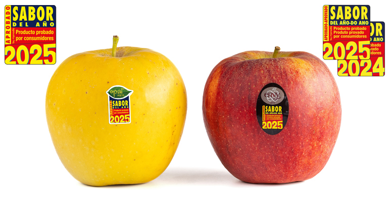 Las manzanas Envy y Opal de Nufri, Sabor del Año 2025