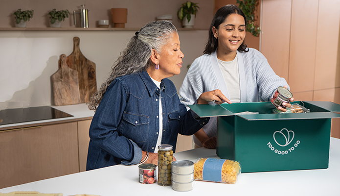 ¿Cómo funcionan las Cajas Despensa de Too Good To Go?