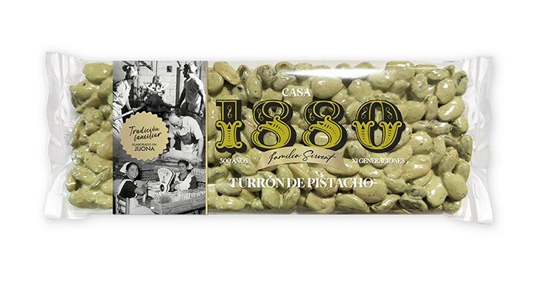 turrón pistacho 1880